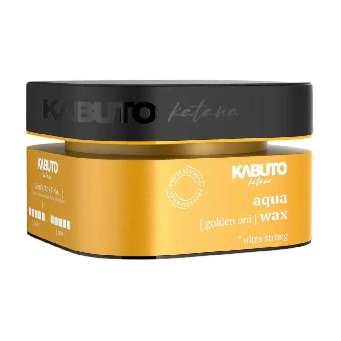Чоловічий віск для укладання волосся Kabuto Katana Aqua Wax, Golden Oni Ультрасильна фіксація, 150 мл